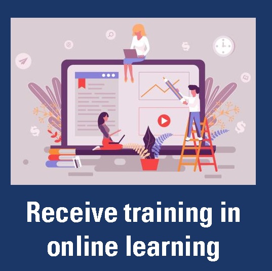 Receive training in online learning
