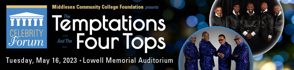 Photo of The Temptations and the Four Tops - Appearing May 16 2023 • 6 Lowell Memorial Auditorium