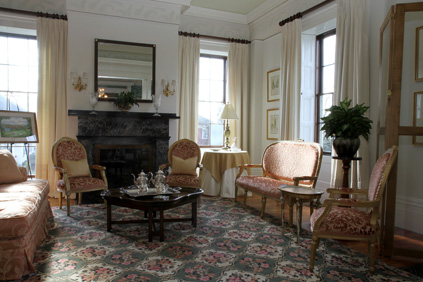 Sitting area in Nesmith House