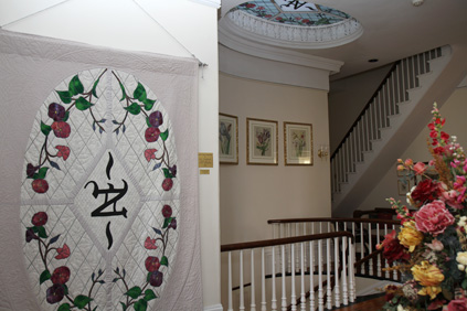Upstairs landing at Nesmith House