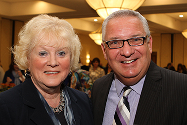Photo of MCC's 3rd President Carole Cowan and MCC's 5th President Phil Sisson